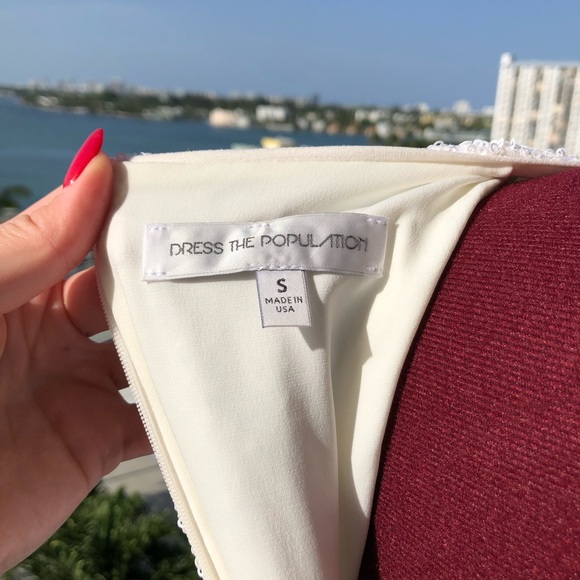 Dress The Population Shawn Sequin Ombré Dress - Picture 10 of 14